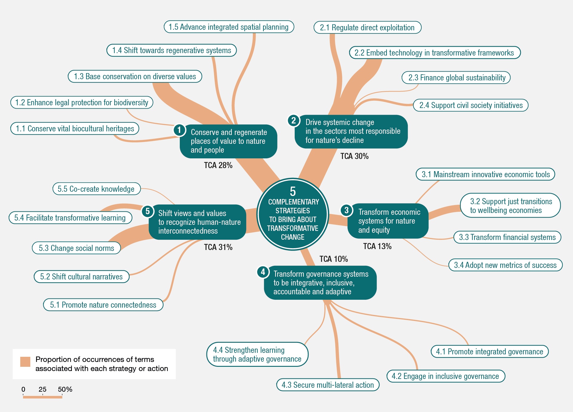 IPBES_TCA_SPM_figure_fig SPM.6_stategie_actions_TCA-DENDROGRAM_V20